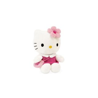 Peluche Hello Kitty Rose 15cm   Achat / Vente PELUCHE Peluche Hello