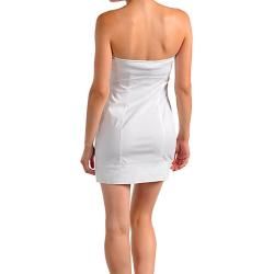 Stanzino Womens White Casual Party Dress