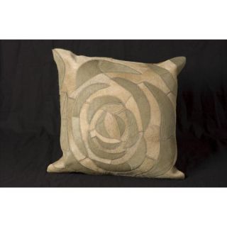 Nourison Green Cowhide Decorative Pillow
