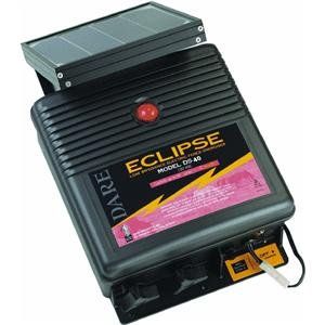 Dare Prod. DS40 Eclipse 12V Solar Battery Fence Energizer  