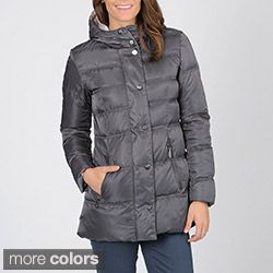 Vince Camuto Womens Zip Front Down Coat with Hood Today $159.99