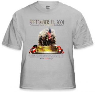 9/11 Never Forget Memorial T Shirt #B136 Clothing