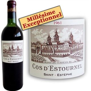 Vin rouge   Bordeaux   Saint Estèphe Cru Classé   Vendu à lunité