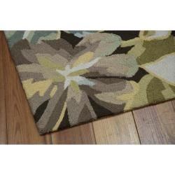 Hand hooked Fantasy Brown Rug (8 x 106)