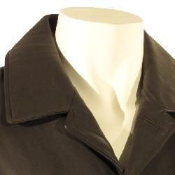 Joseph Abboud Mens Button front Leather Jacket