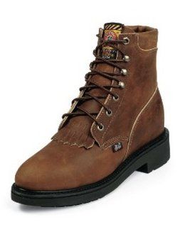 Womens Aged Bark 6 Lace RS Steel Toe Work Boot Style JL0774 Shoes