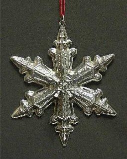 Gorham Sterling Silver Snowflake Ornament (1996) Home