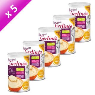 GERLINEA Crème Repas Vanille X 5   Achat / Vente GOÛTER MINCEUR
