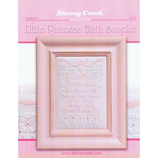 Stoney Creek Little Princess Birth Sampler