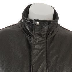 Dockers Mens Rugged Genuine Leather Parka