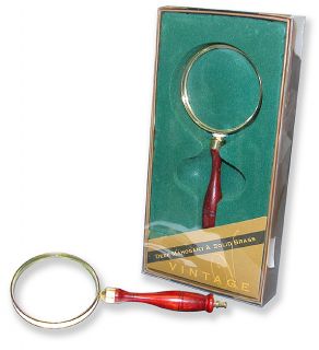 Vintage Series Hand held 90 mm Magnifying Glass