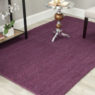Hand woven Weaves Purple Fine Sisal Rug (9 x 12) Today $376.59 Sale