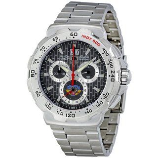 Tag Heuer Mens Steel Formula 1 Indy 500 Chronograph Watch