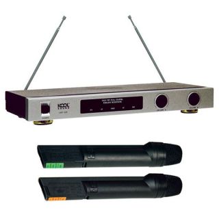 MICROPHONE   ACCESSOIRE Kit double micro VHF 220 2 émetteurs main