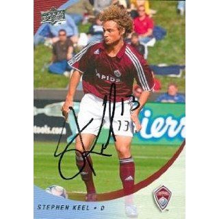 Keel autographed Soccer trading Card (MLS Soccer) 2008 Upper Deck #146
