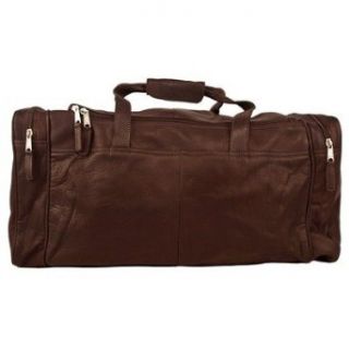 Heritage 22 Leather Large Tour Travel Duffel Color Cafe