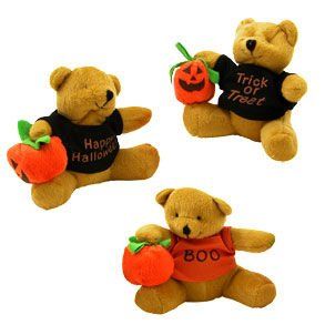 Halloween Plush Bear Toys & Games