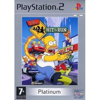 THE SIMPSONS HIT & RUN   Achat / Vente PLAYSTATION 2 THE SIMPSONS HIT