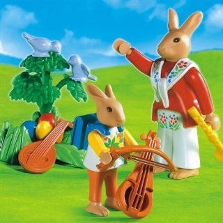 Playmobil Bunnies Music Lesson Toys & Games