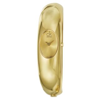 Calvin Klein Womens Gold plated Steel Exquisite Watch Today $259