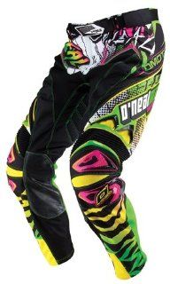 2013 Oneal Hardwear Automatic Motocross Pants   Neon   28
