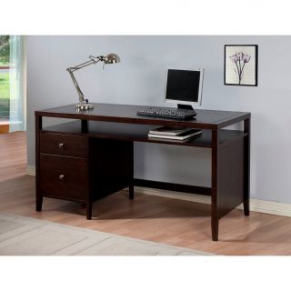 Brown Desks Buy Wood, Glass and Metal Home Office