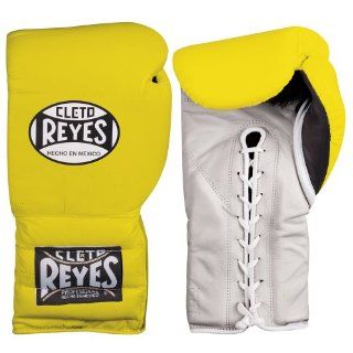 Cleto Reyes Training Boxing Gloves, Yellow, 14 Ounce