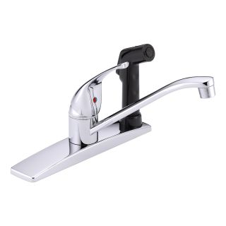 Delta Faucets Chrome Single Handle Kitchen Faucet Today $49.99