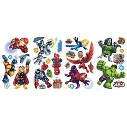 RoomMates Marvel Super Hero Squad Peel and Stick Wall Decals