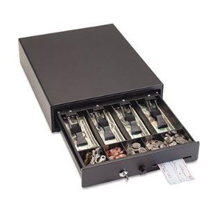 Compact Steel Cash Drawer w/SpringLoaded Bill Weights Disc