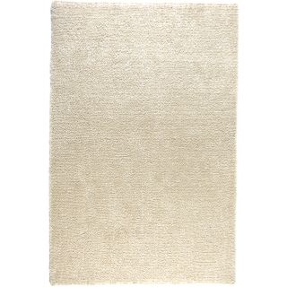 Hand tufted Elle Ivory Shag Rug (76 x 96) Today $349.99 Sale $314