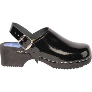 Childrens Cape Clogs Solids Adjustable Black Patent Leather Today $