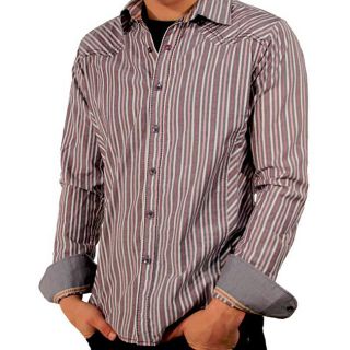 191 Unlimited Mens Multi Stripe Shirt