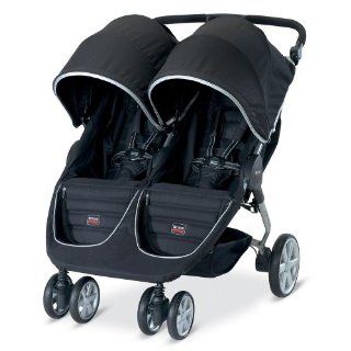 Britax B Agile Double Stroller, Black Baby
