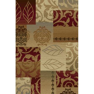 Infinity Collection Red Area Rug (710 x 103)