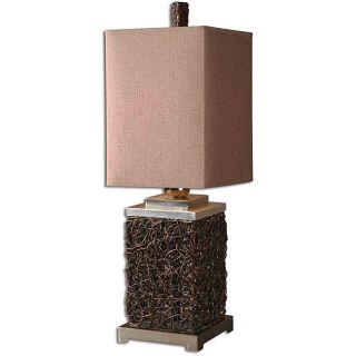 Knotted Rattan Rectangle Table Lamp Today $191.40