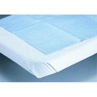 Medline Pillowcase, Tissue/Poly, White (Case of 100)