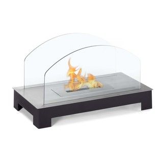 Solar Table Top Ethanol Fuel Fireplace