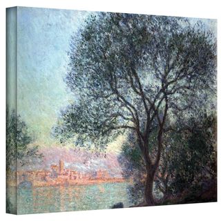 Claude Monet Antibbes Wrapped Canvas Art