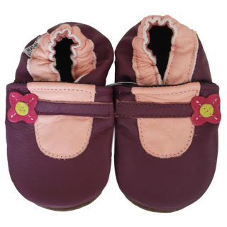 Baby Pie Purple Little Lady Leather Girls Shoes