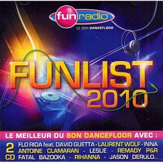 FUNLIST BY FUN RADIO   Compilation (2CD)   Achat CD COMPILATION pas