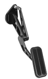 Lokar XBAG 6115 Black Gas Pedal with Insert for Mustang  