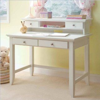 Home Styles 5530 162 Naples Student Desk and Hutch, White