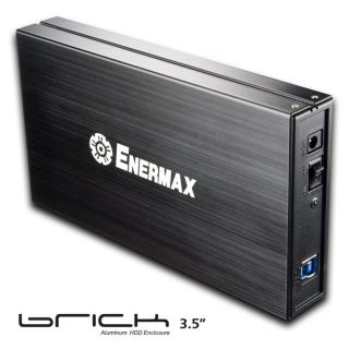 Enermax EB308S B Brick 3,5   Interface USB 2.0   Taux de transfert