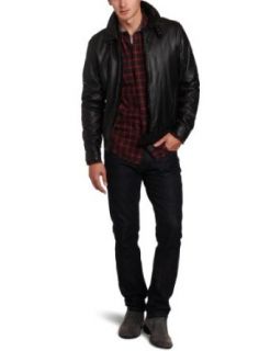 Calvin Klein Sportswear Mens Faux Leather Jacket