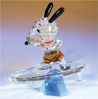 CRYSTAL WORLD Peanuts Surfing Snoopy