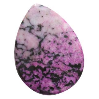 Purple Sugilite Jasper (Dyed) Teardrop Bead 22 x 30mm/4