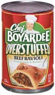 Chef Boyardee Overstuffed Beef Ravioli 40 oz Grocery