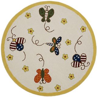 Hand tufted Kids Flutter Rug (5 Round) Today $97.00 4.0 (2 reviews