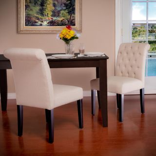 home ivory fabric dining chairs set of 2 today $ 234 99 sale $ 211 49